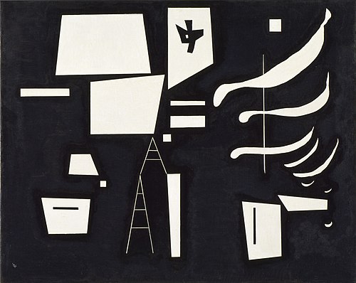 White - Soft and Hard, 1932, Wassily Kandinsky