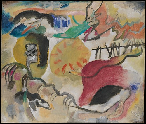 Improvisation 27 (Garden of Love II), 1912, Wassily Kandinsky