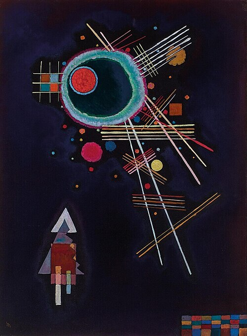 Rays, 1927, Wassily Kandinsky