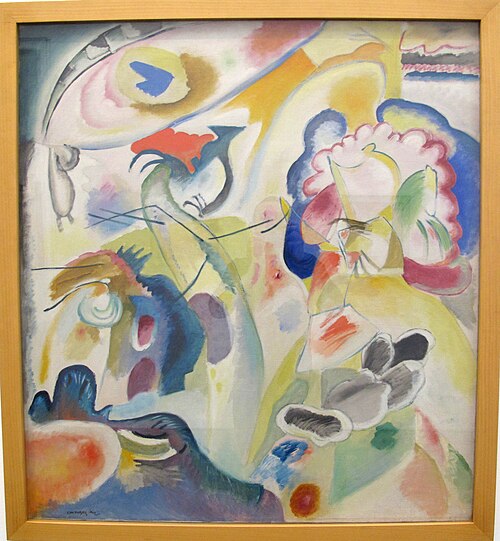 Improvisation No. 29 (The Swan), 1912, Wassily Kandinsky