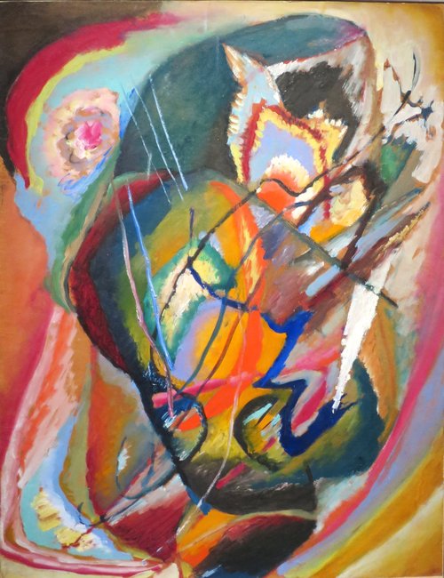 Untitled Improvisation III, 1914, Wassily Kandinsky