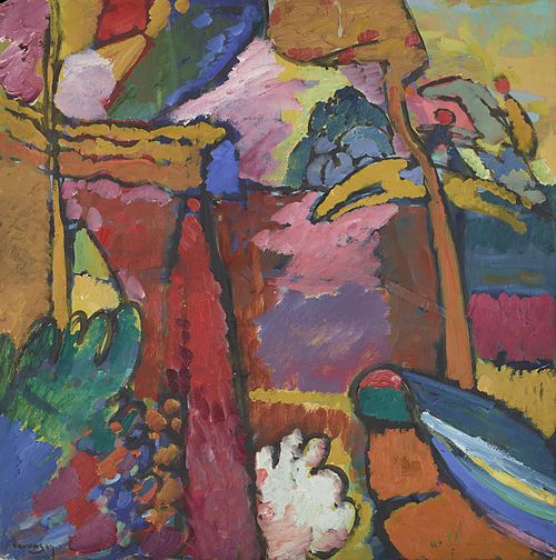 Study for Improvisation V, 1910, Wassily Kandinsky