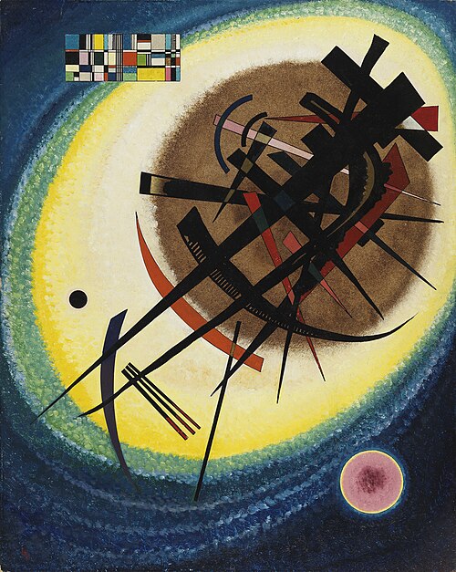 In the Bright Oval, 1925, Wassily Kandinsky
