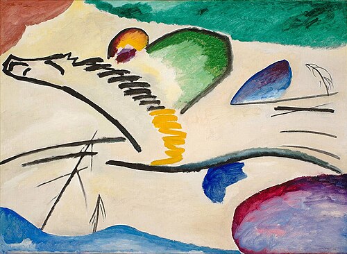 Lyrical, 1911, Wassily Kandinsky