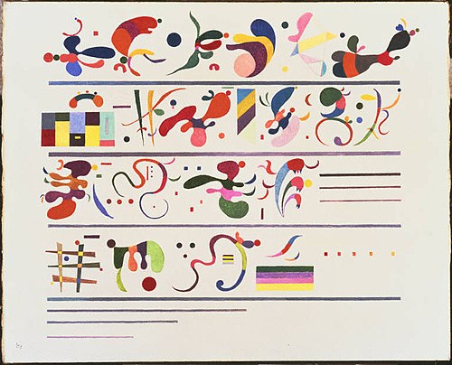 Succession, 1935, Vassily Kandinsky