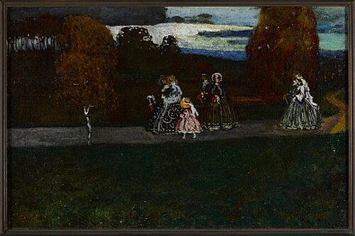 Promenade (1904), 1904, Vassily Kandinsky
