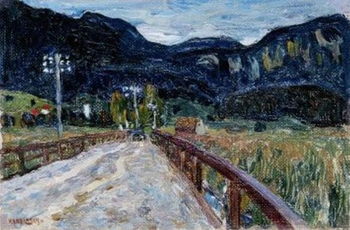 Kochel - The Bridge, 1902, Vassily Kandinsky