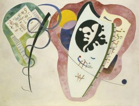 Two Surroundings, 1934, Vassily Kandinsky