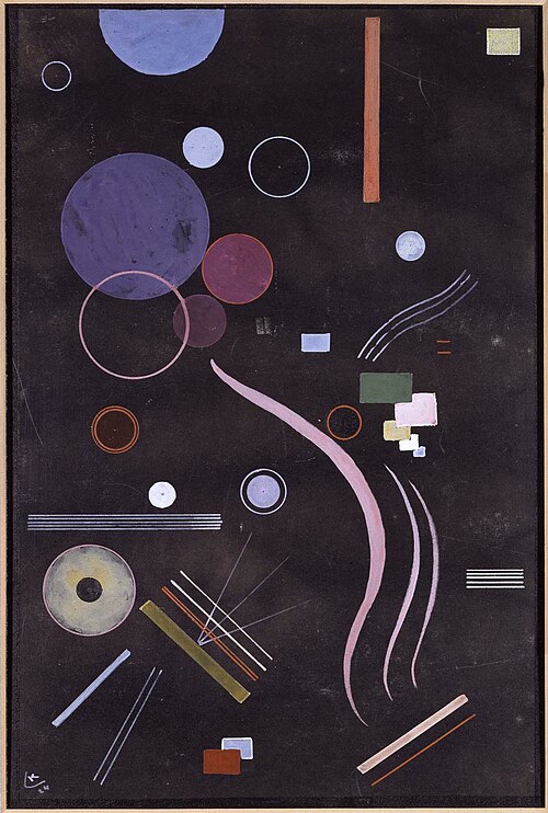 Acentric, 1924, Vassily Kandinsky