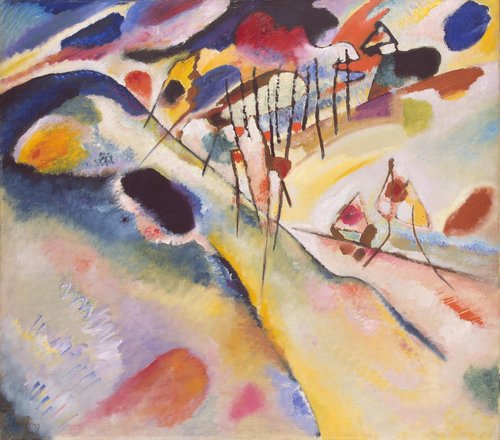 Landscape, 1913, Wassily Kandinsky