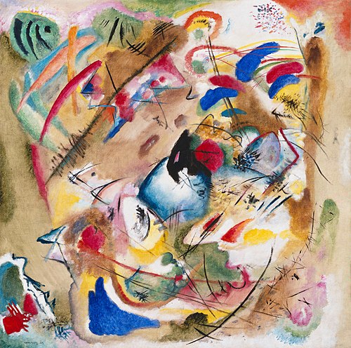 Dreamy Improvisation, 1913, Wassily Kandinsky