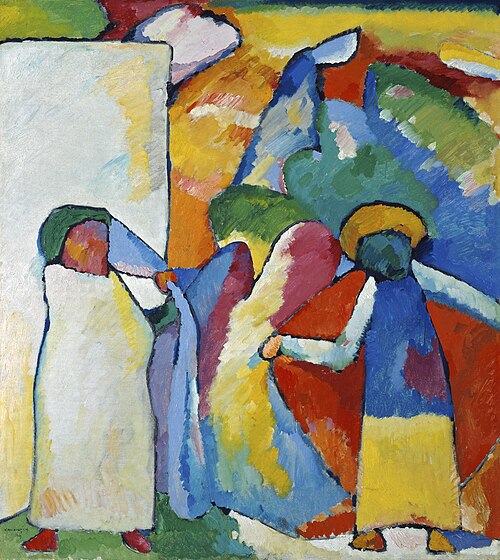 Improvisation VI (Africain), 1909, Vassily Kandinsky