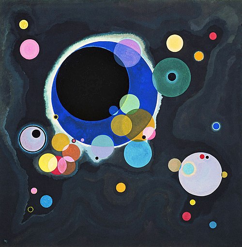 Quelques Cercles, 1926, Vassily Kandinsky