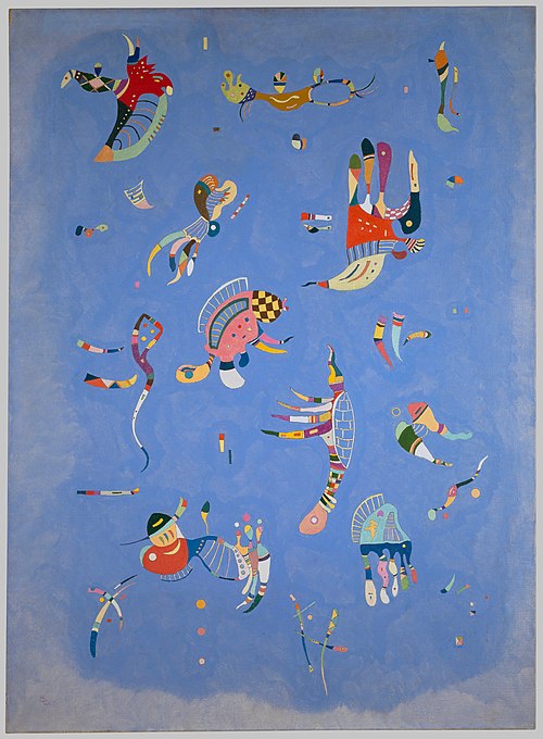 Bleu de ciel, 1940, Vassily Kandinsky