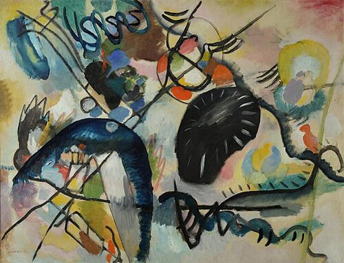 Black Spot 1, 1912, Wassily Kandinsky