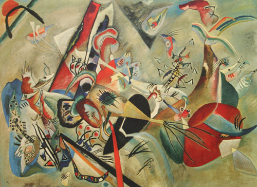 Dans le gris, 1919, Vassily Kandinsky