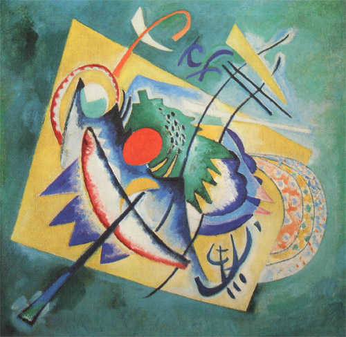 Ovale rouge, 1920, Vassily Kandinsky