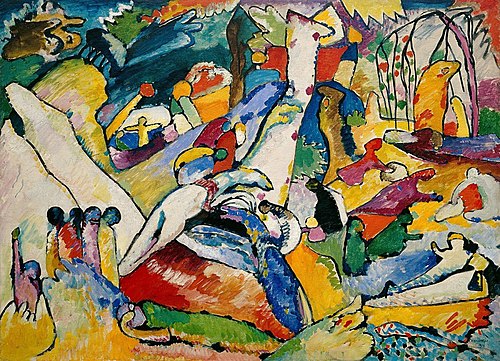 Sketch for "Composition II", 1910, Vassily Kandinsky