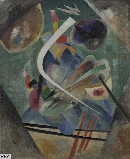 Ligne blanche, 1920, Vassily Kandinsky