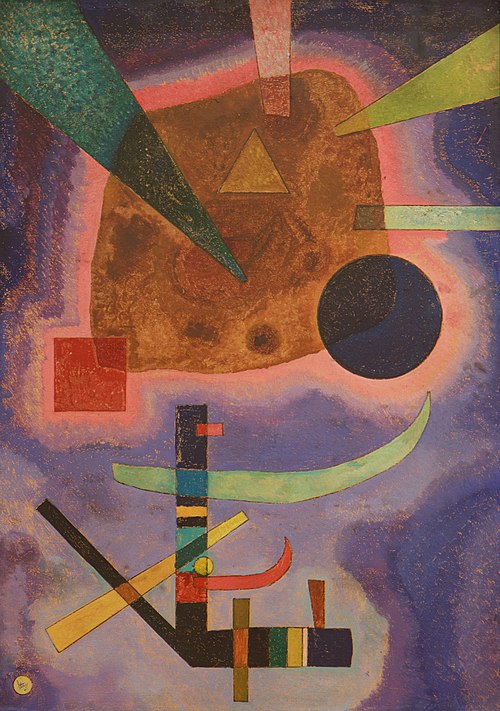 Drei Elemente, 1925, Vassily Kandinsky