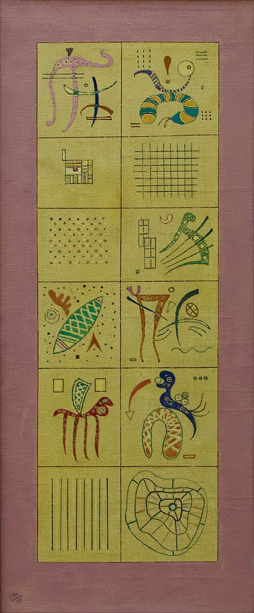 Bagatelles douces, 1937, Vassily Kandinsky