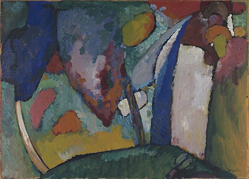 The Waterfall, 1909, Wassily Kandinsky