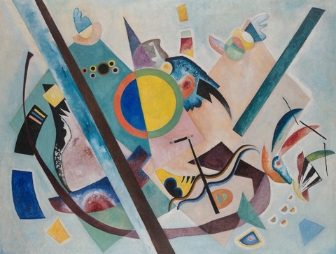 Multicolored Circle, 1921, Wassily Kandinsky