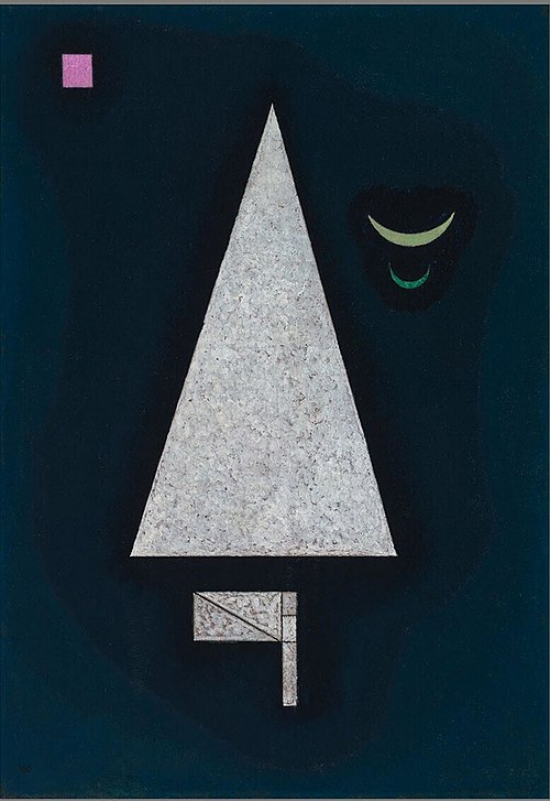 White Sharpness, 1930, Wassily Kandinsky
