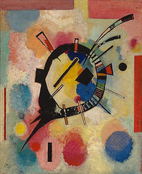 Yellow Center, 1926, Wassily Kandinsky