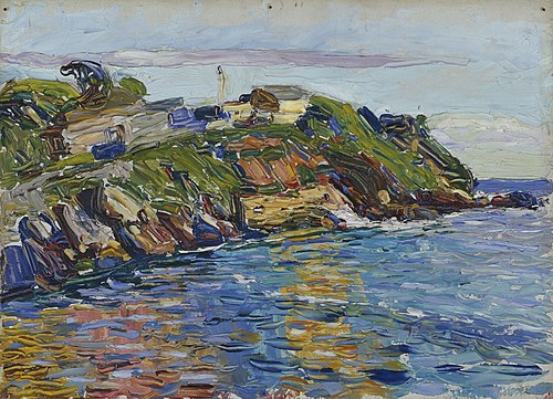 Rapallo - Bay, 1906, Wassily Kandinsky