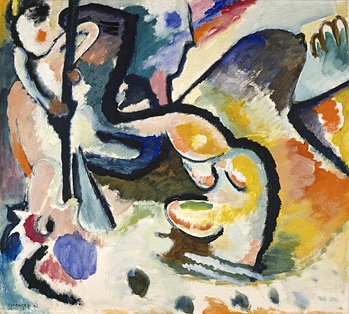 St. Georg III, 1911, Wassily Kandinsky