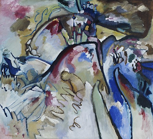 Improvisation 21a, 1911, Wassily Kandinsky