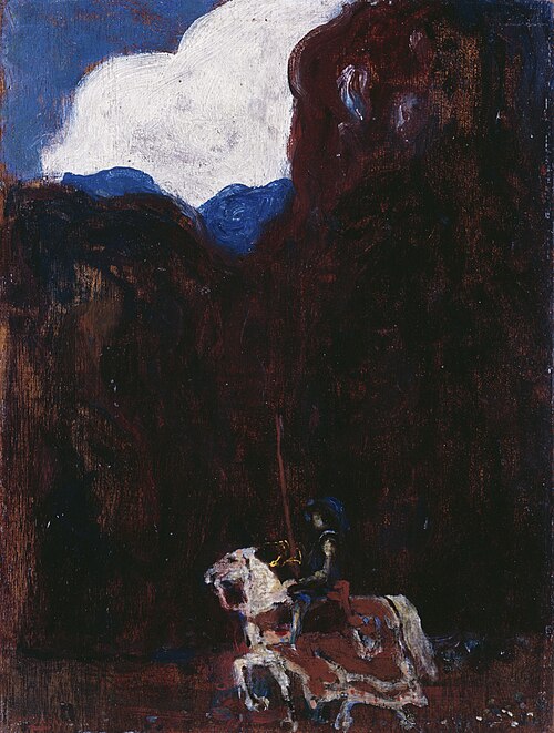 In the forest, 1904, Wassily Kandinsky