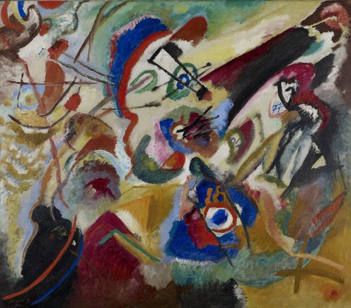 Composition VII (fragment 2), 1913, Vassily Kandinsky