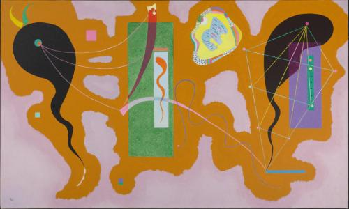 Le vert pénétrant, 1938, Vassily Kandinsky
