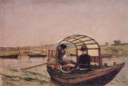 At Areinho, Douro, 1884, António Carvalho da Silva Porto
