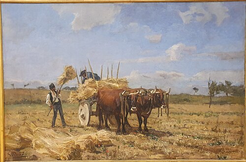 A Salmeja, 1884, António Carvalho da Silva Porto