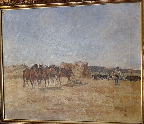 Eira de Massamá, 1887, António Carvalho da Silva Porto