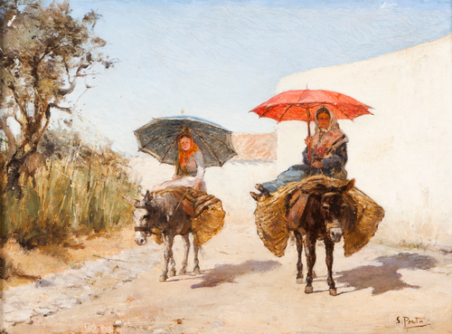 Saloias, 1870, António Carvalho da Silva Porto