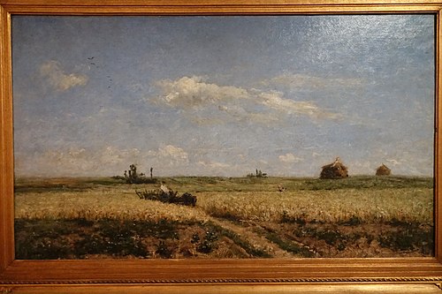 Landscape Representing the Plain, 1876, António Carvalho da Silva Porto