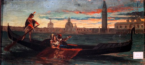Gran Canal de Venecia, 1870, Ricardo María Navarrete y Fos