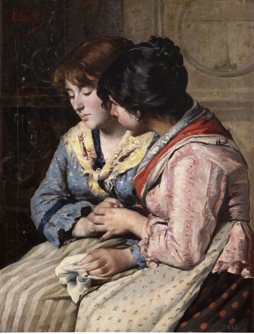 ¡No te aflijas!, 1884, Ricardo María Navarrete y Fos