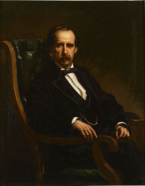 El escritor Enrique Pérez Escrich, 1873, Ricardo María Navarrete y Fos