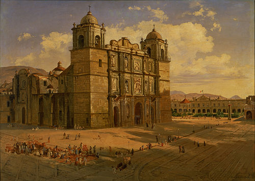 Oaxaca Cathedral, 1887, José María Velasco Gómez