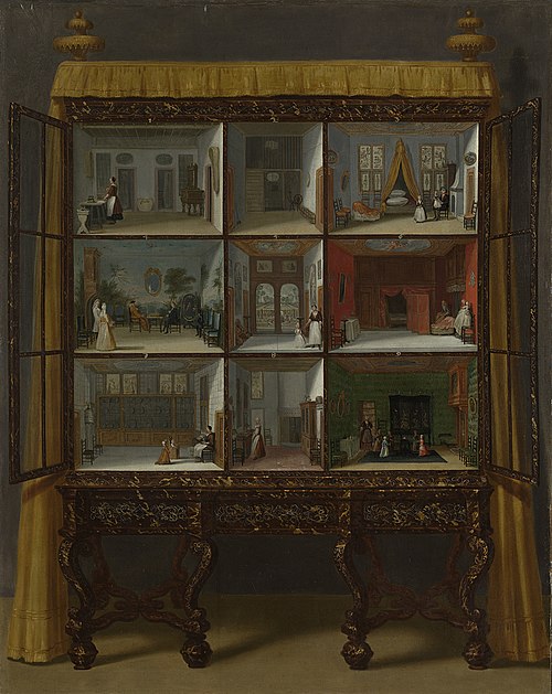 Dolls’ House of Petronella Oortman, 1710, Jacob Appel I