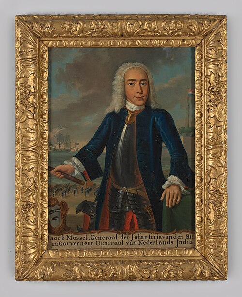 Portrait de Jacob Mossel (1704-1761), 1730, Jacob Appel I