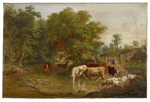 Farm Landscape Scene, , Jacob Cox