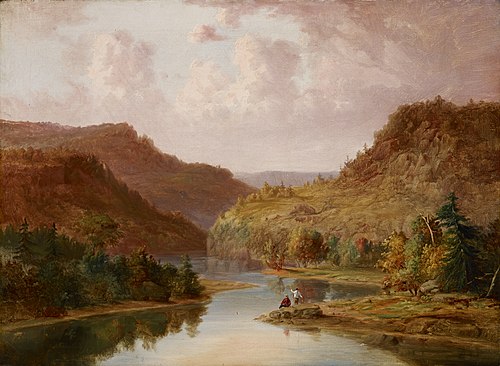 Landscape with Stream, , Jacob Cox