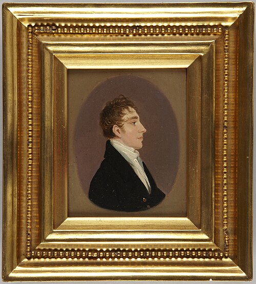 Portrait of James Burd Hubley (1788-1825), , Jacob Eichholtz