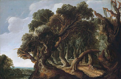 Paysage avec forêt, 1633, Jacob Jacobsz van Geel
